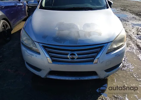 2013 Nissan Sentra Sv z USA, uszkodzony, nr VIN 1N4AB7AP6DN906574